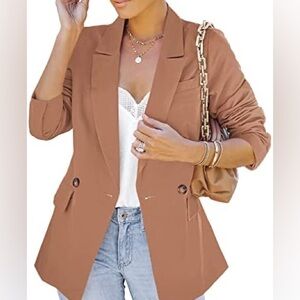 NWOT Women's Tan Blazer